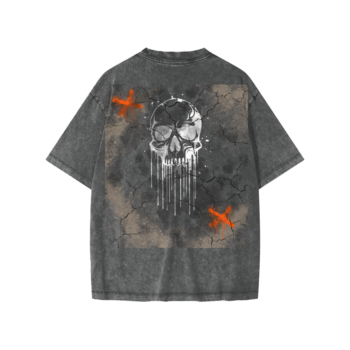 Snow Washed Game Over Graphic Kids' T-Shirt