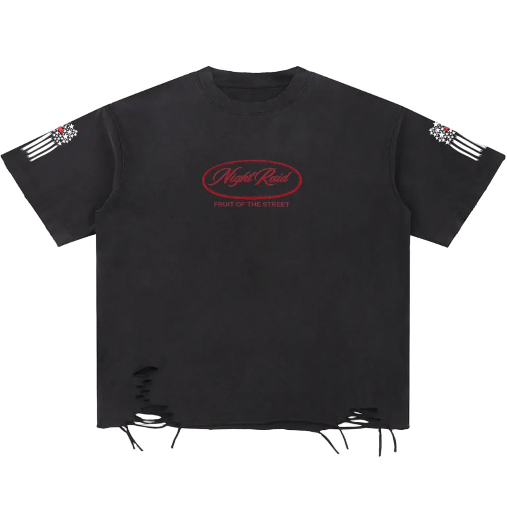NightRaid “Fruit of the Street” Distressed Washed Tee