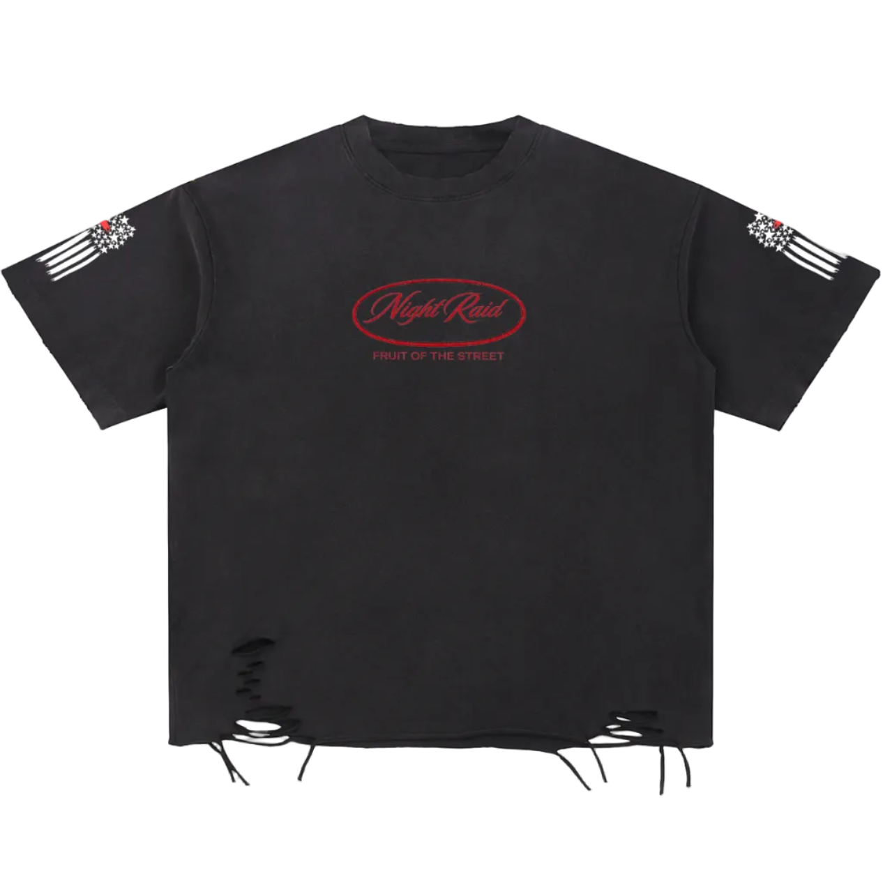 NightRaid “Fruit of the Street” Distressed Washed Tee