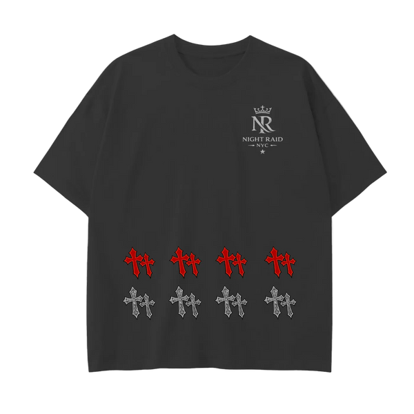 NightRaid “Crimson Doctrine” Heavyweight Tee