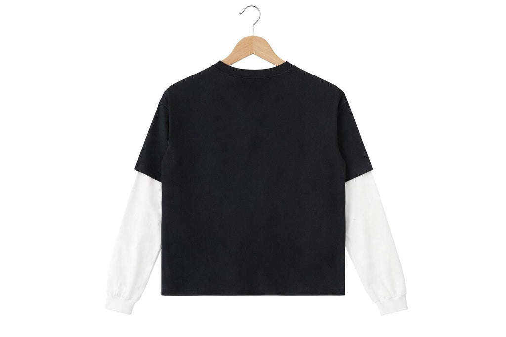 Samurai Japanese Graphic Long Sleeve, Dark Aesthetic