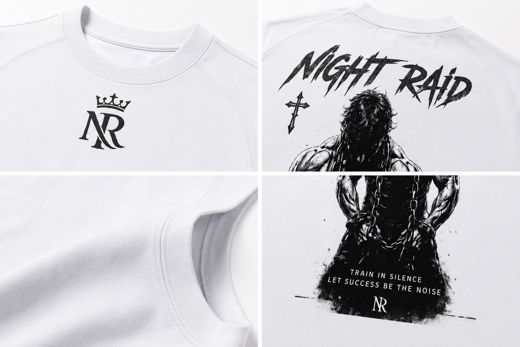 NightRaid “Train In Silence” Sleeveless Tee