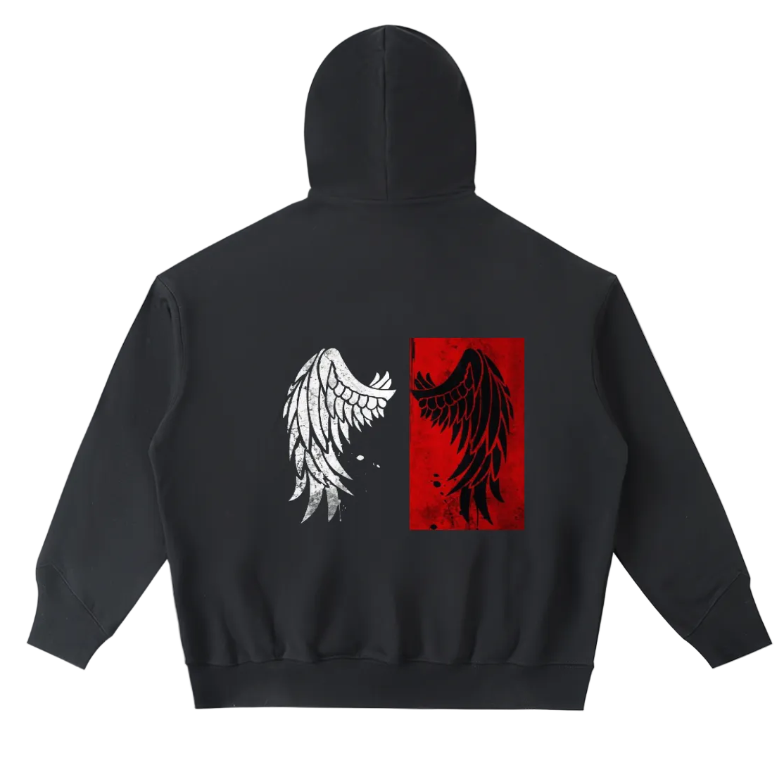 Night Raid “Void Wing” Half-Zip Fleece Hoodie