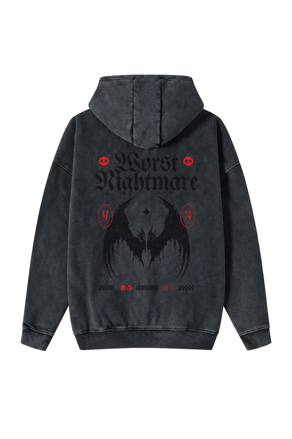 NIGHTRAID — WORST NIGHTMARE ZIP HOODIE