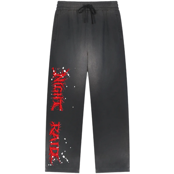 NIGHTRAID — BLOODSCRIPT Sun Fade Straight-Leg Sweatpants
