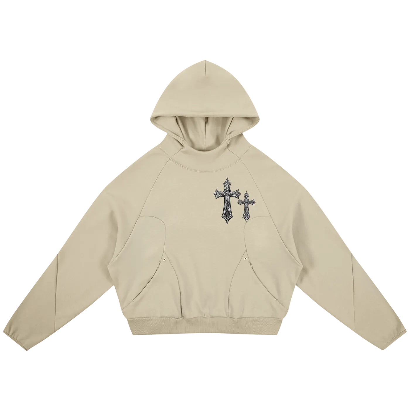 NightRaid “Midnight System Curved Panel Tactical Hoodie