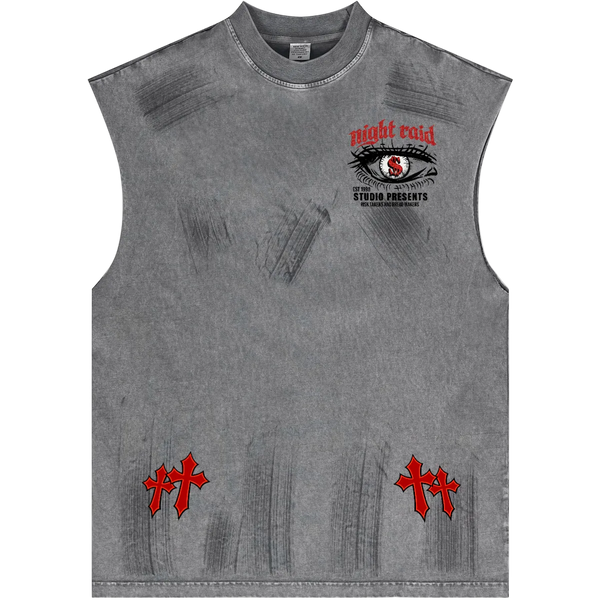 NightRaid “Studio Eye” Vintage Sleeveless Tee