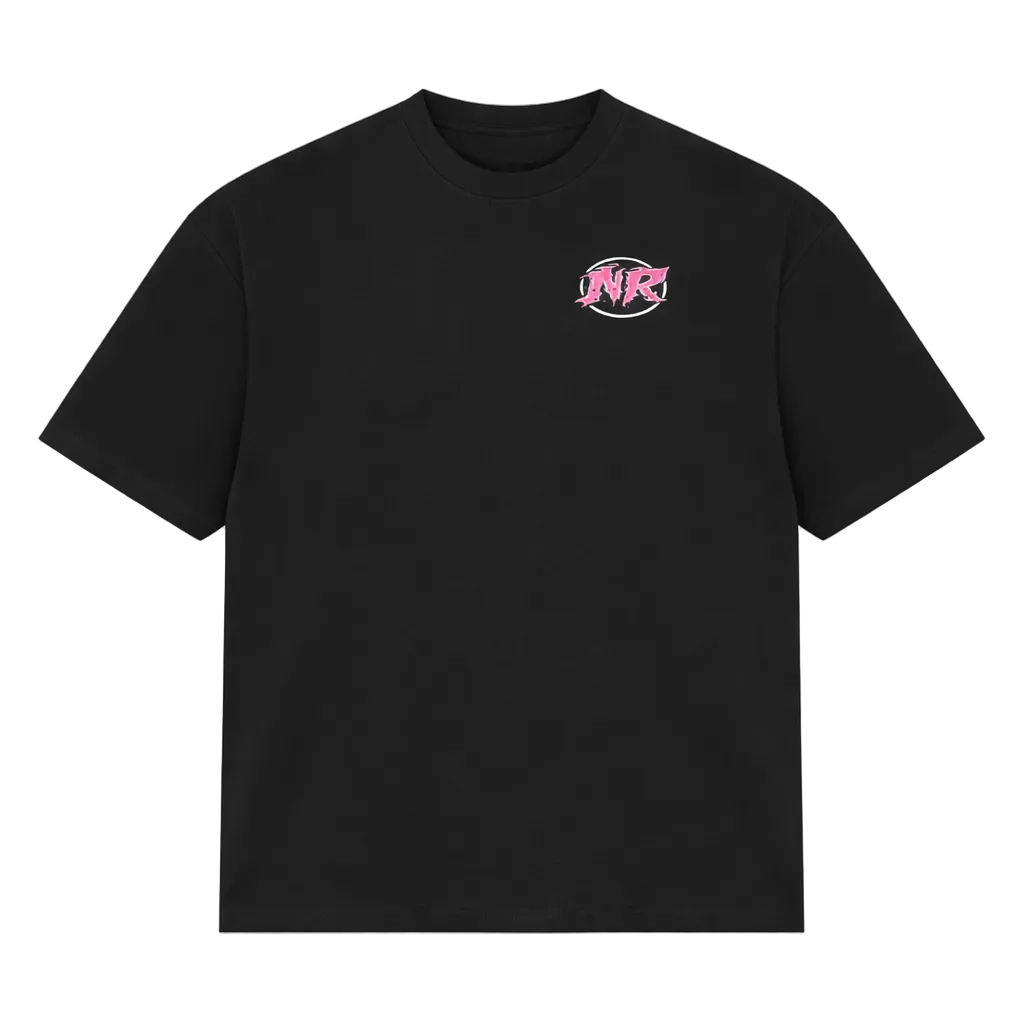 NightRaid “Pink Static” Essential Tee