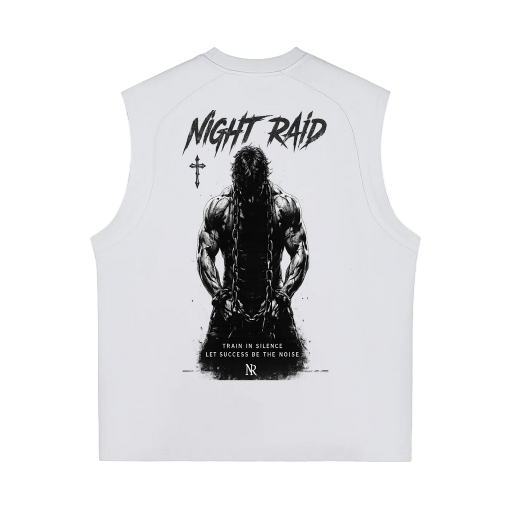 NightRaid “Train In Silence” Sleeveless Tee