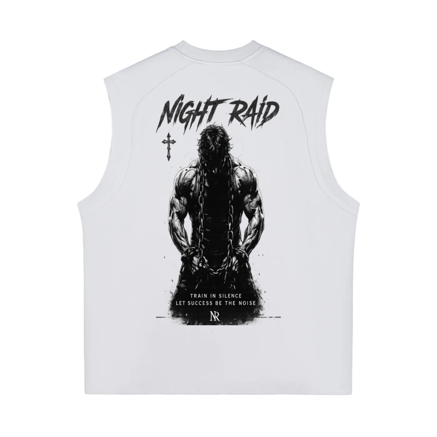 NightRaid “Train In Silence” Sleeveless Tee