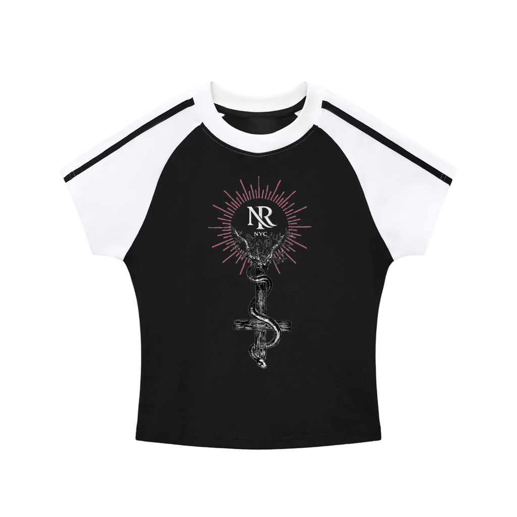 NightRaid “Serpent Ascension” Raglan Tee