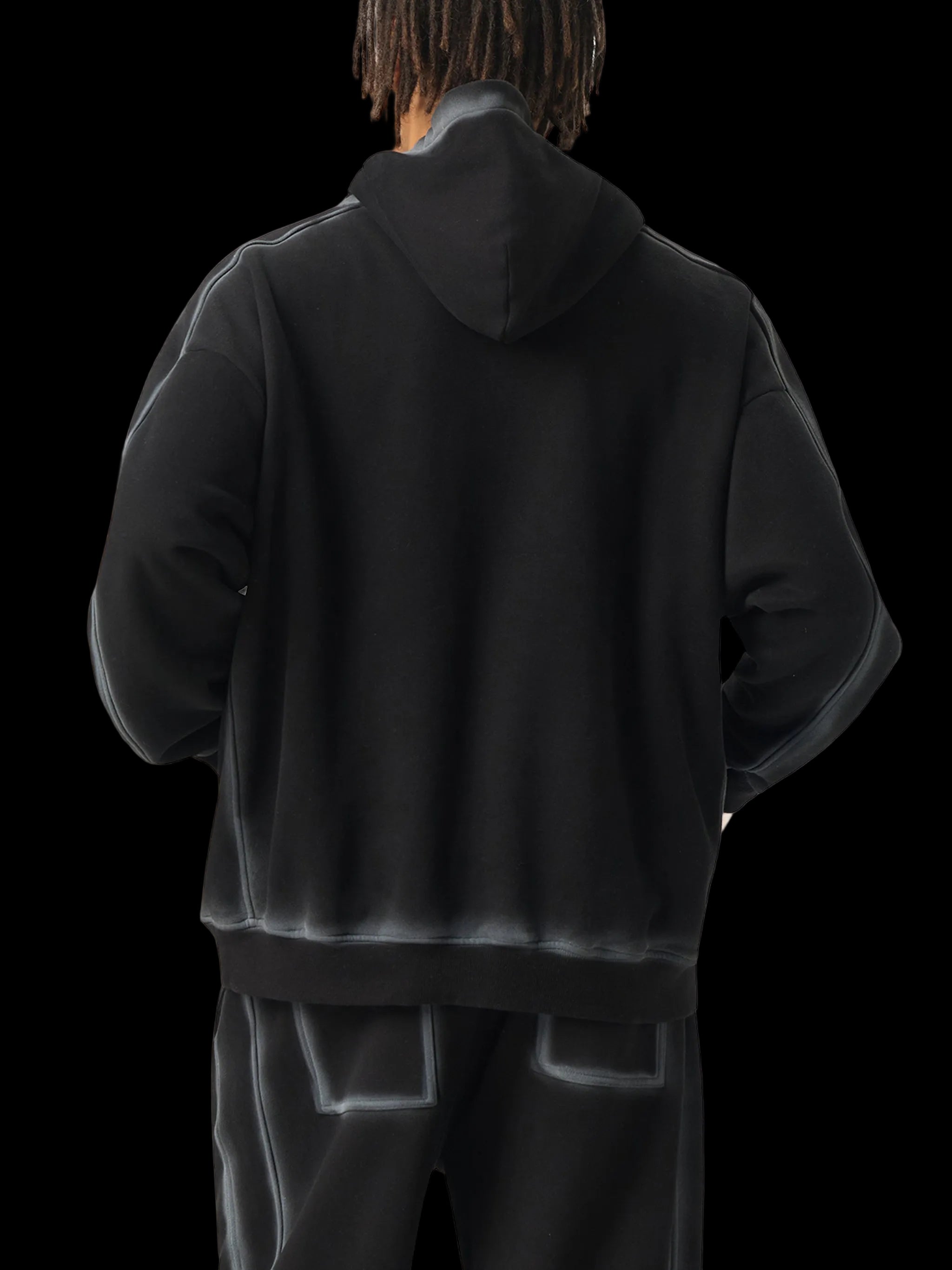 NightRaid “Silent Core” Sunfaded Edge Hoodie