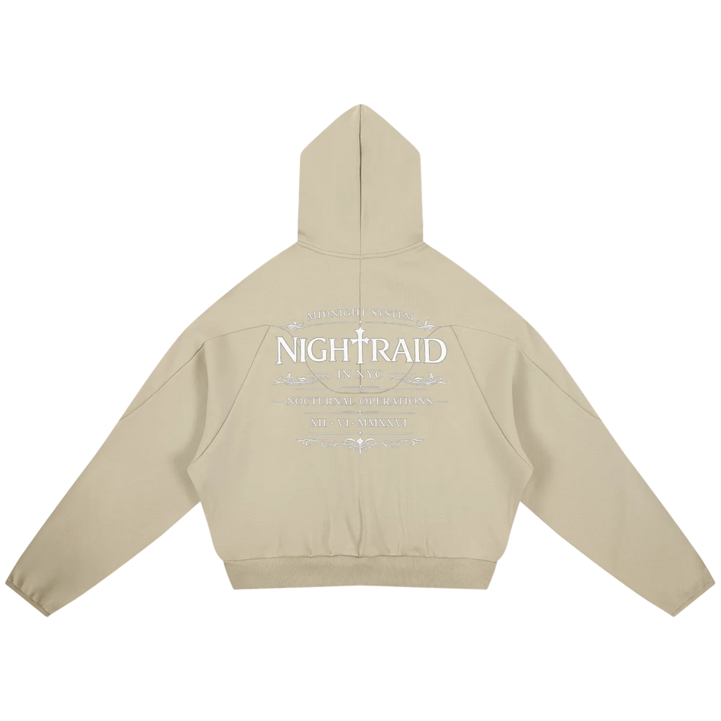 NightRaid “Midnight System Curved Panel Tactical Hoodie