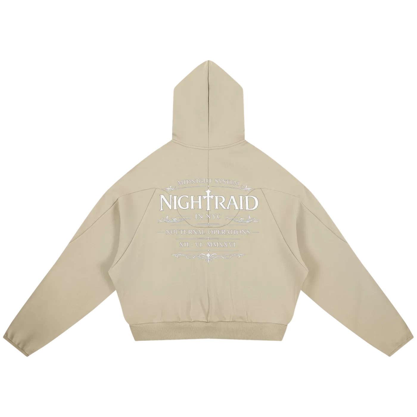 NightRaid “Midnight System Curved Panel Tactical Hoodie