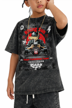 Snow Washed Tokyo Racing Graphic Kids' T-Shirt