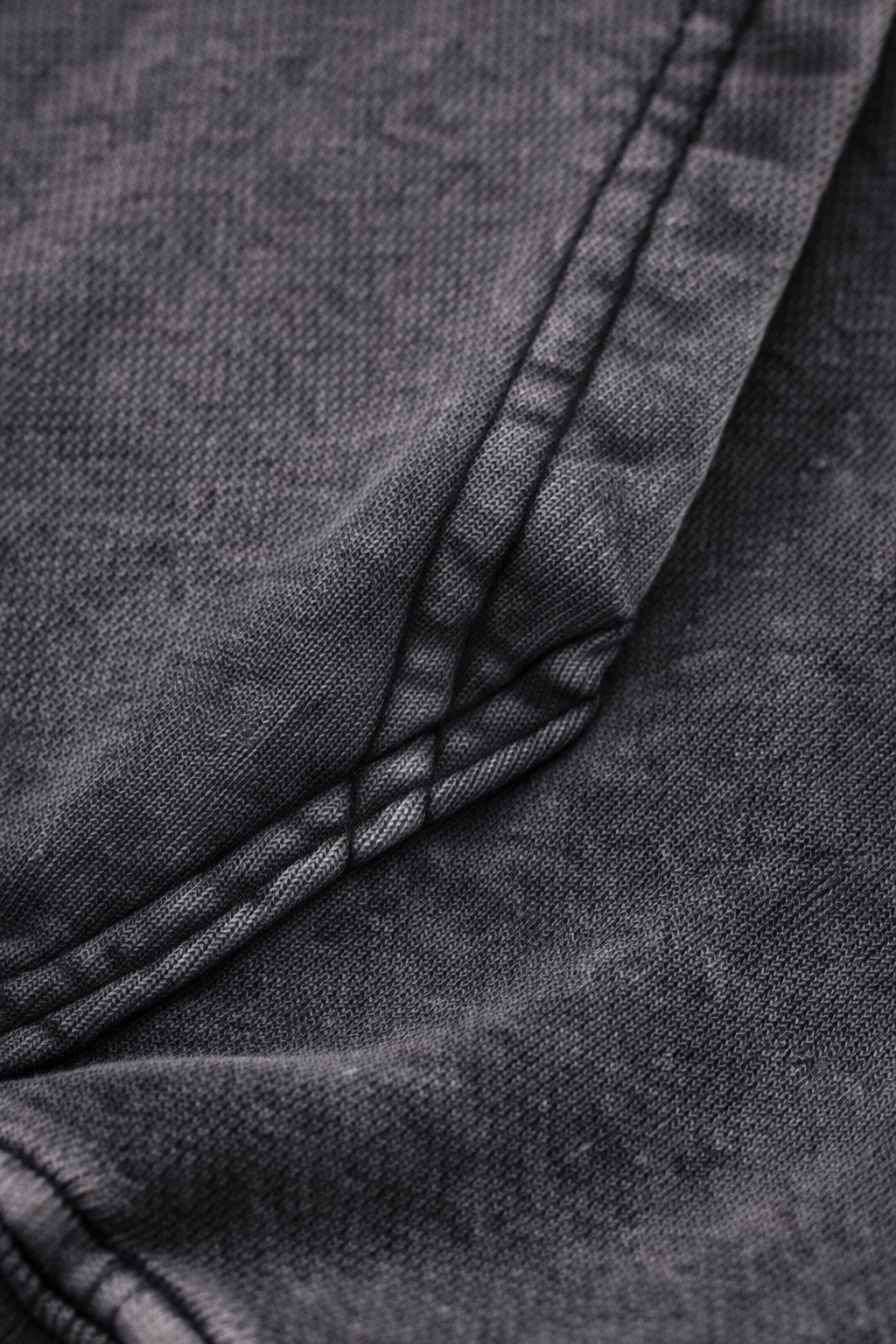“Faith” Washed Black Vintage Hoodie