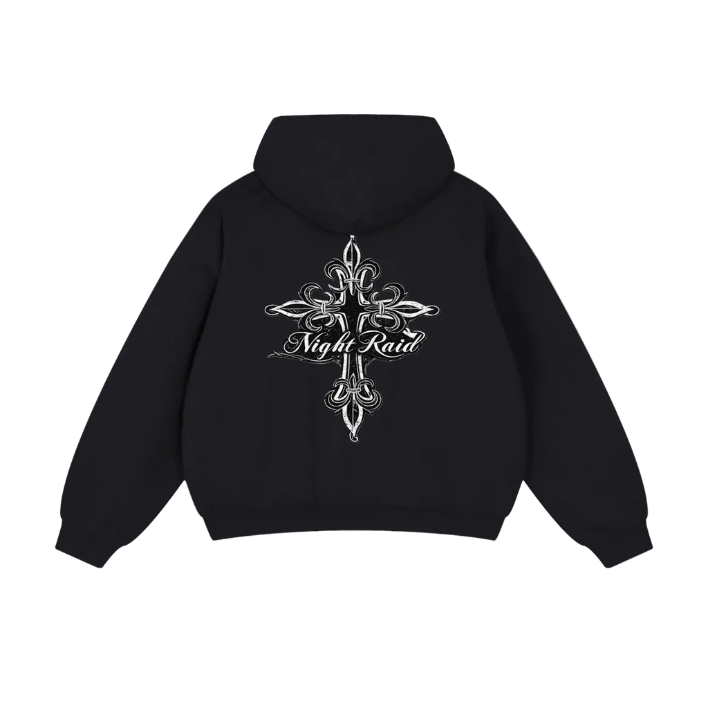 NightRaid “Monarch Core” Heavyweight Essential Hoodie