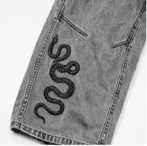 NightRaid “Serpent Crown” Luxury Unisex Denim