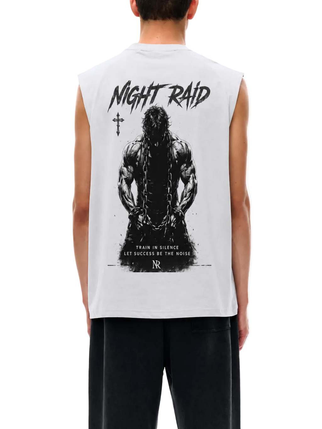 NightRaid “Train In Silence” Sleeveless Tee