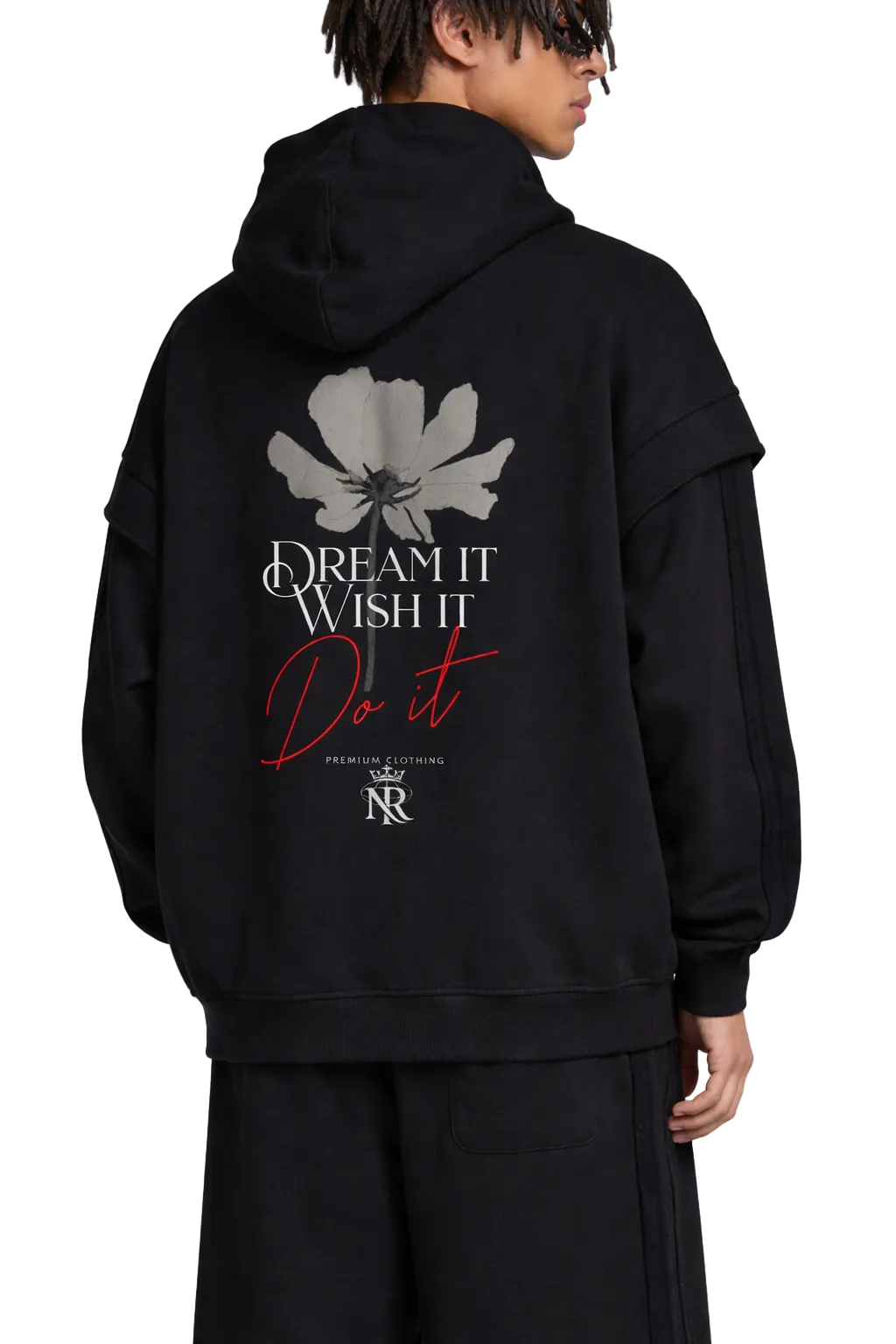 NightRaid “Dream / Wish / Do” Double Layered Hoodie