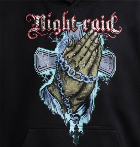 NightRaid “Forged Prayer” Heavyweight Hoodie