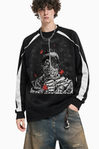 Samurai Katana Long Sleeve Shirt Japanese Streetwear Graphic Tee