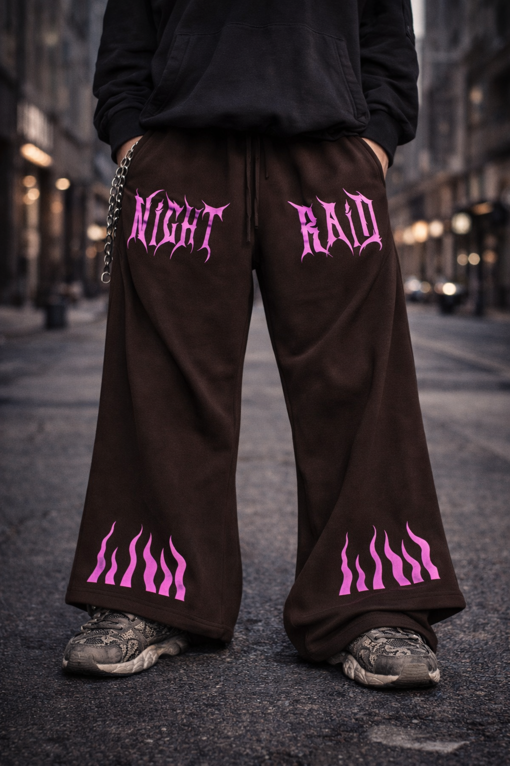 Wide Leg Drawstring Sweatpants