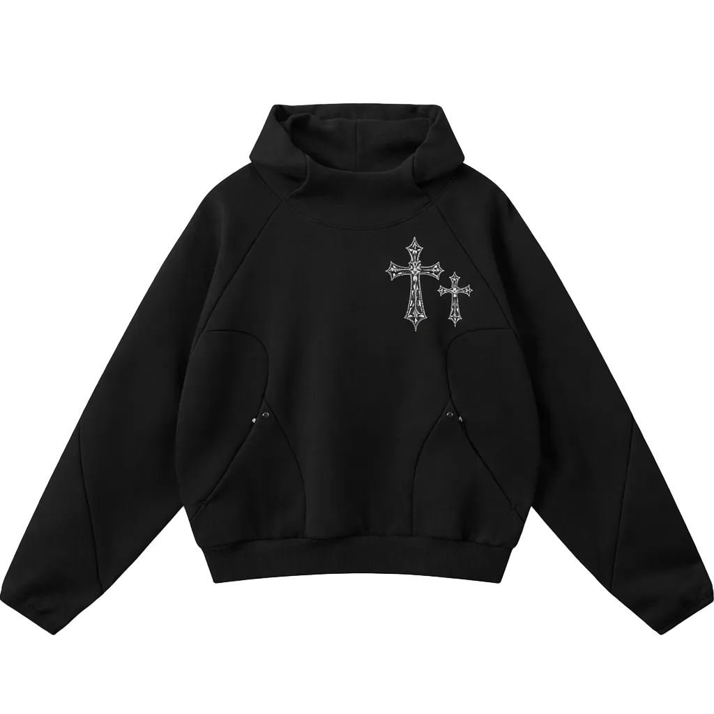 NightRaid “Midnight System Curved Panel Tactical Hoodie