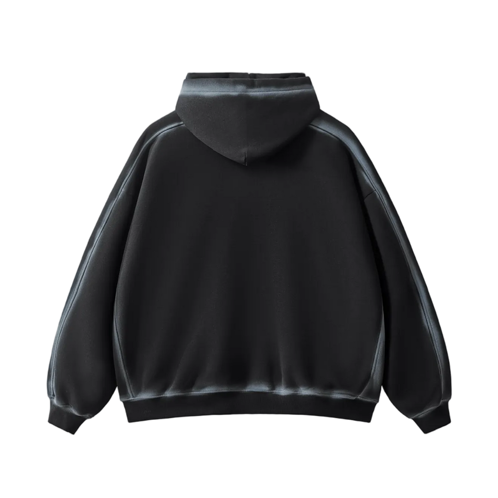 NightRaid “Silent Core” Sunfaded Edge Hoodie