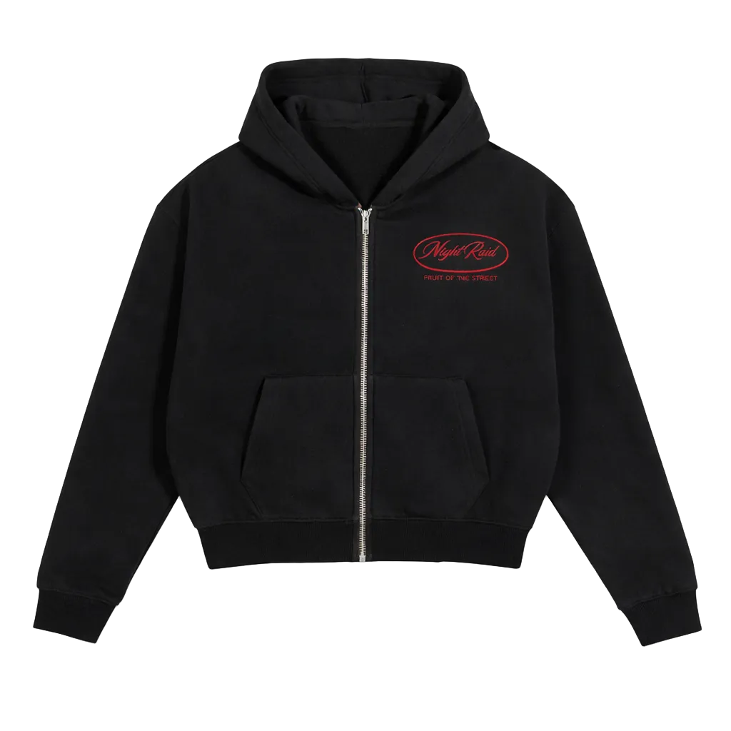 NightRaid “Street Crest” Zip Fleece Hoodie