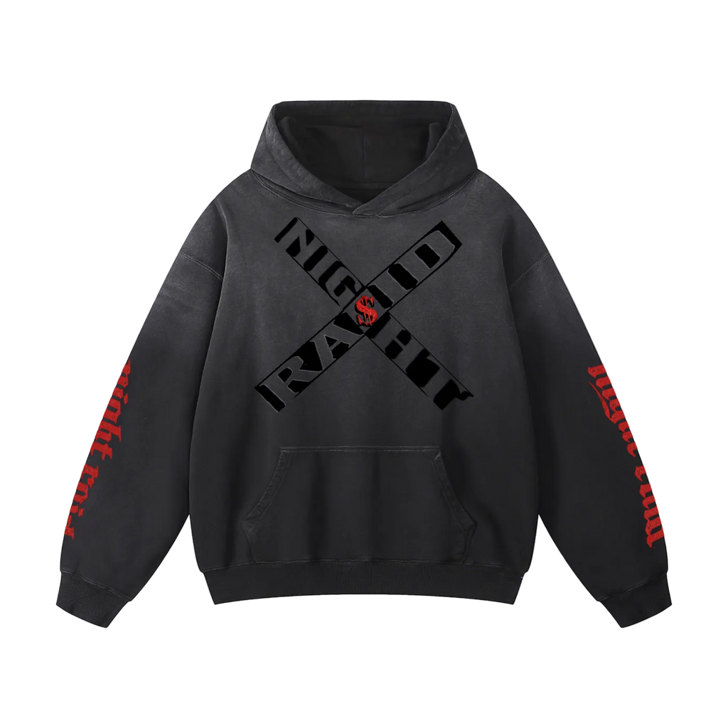 NightRaid “Cross Authority” Sunfade Hoodie