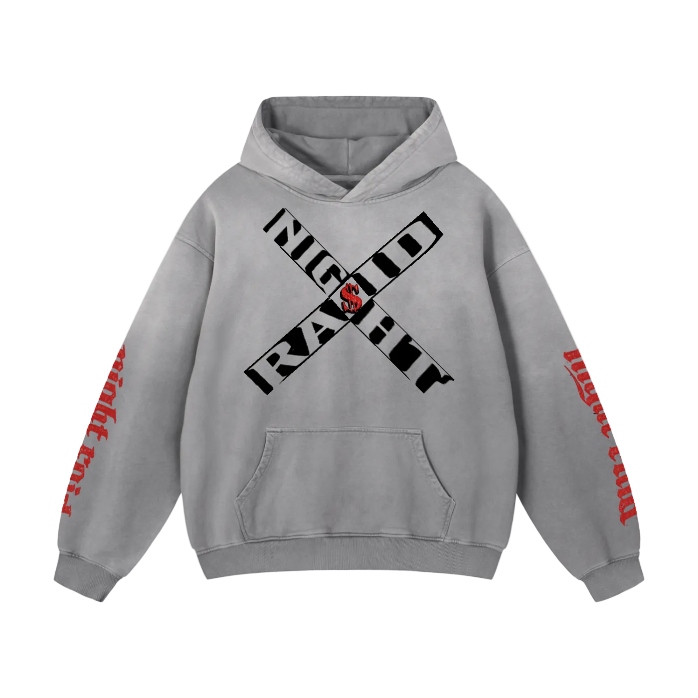 NightRaid “Cross Authority” Sunfade Hoodie