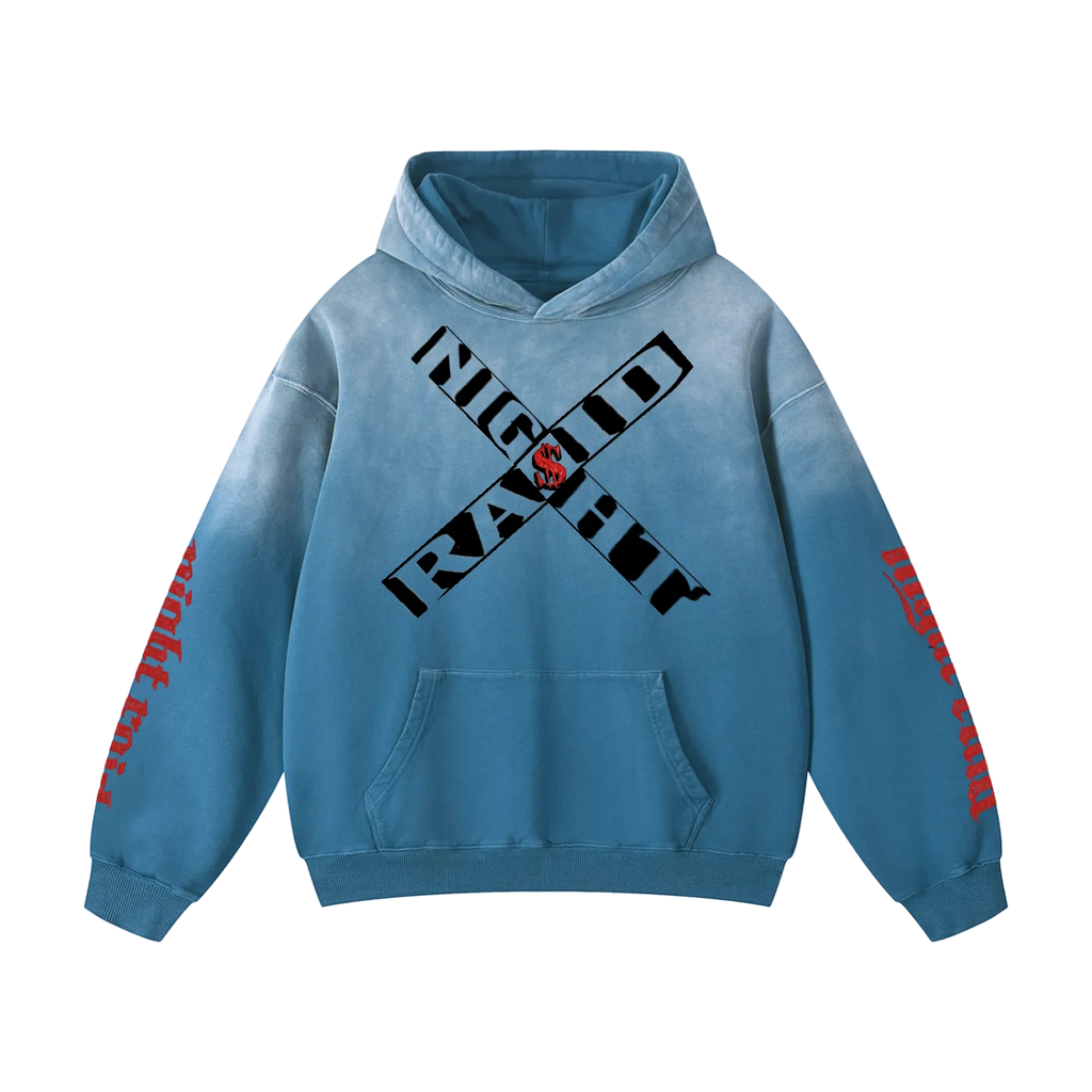 NightRaid “Cross Authority” Sunfade Hoodie