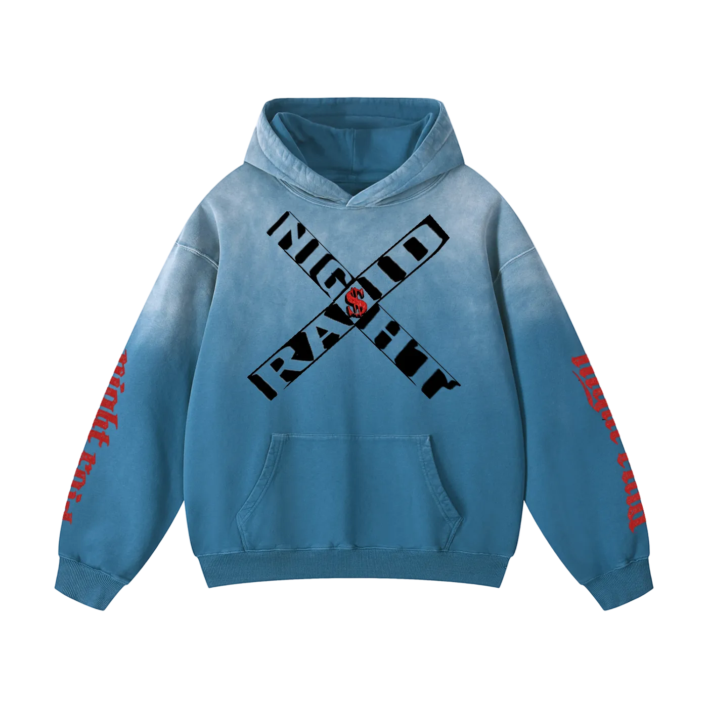 NightRaid “Cross Authority” Sunfade Hoodie