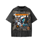 Snow Washed Esports Alien Graphic Kids' T-Shirt