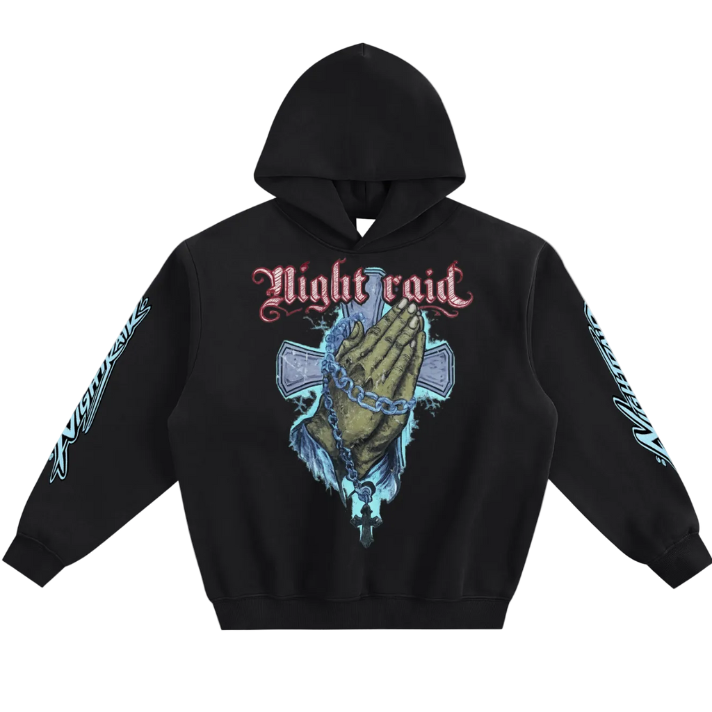 NightRaid “Forged Prayer” Heavyweight Hoodie