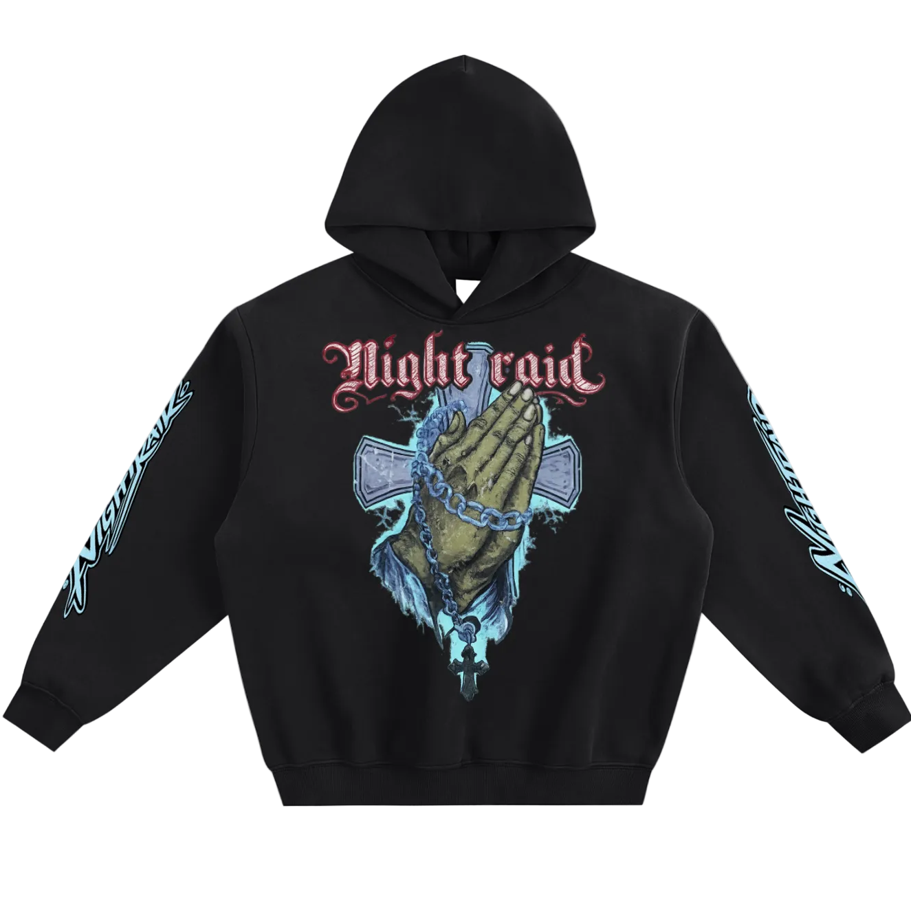 NightRaid “Forged Prayer” Heavyweight Hoodie