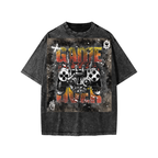 Snow Washed Game Over Graphic Kids' T-Shirt