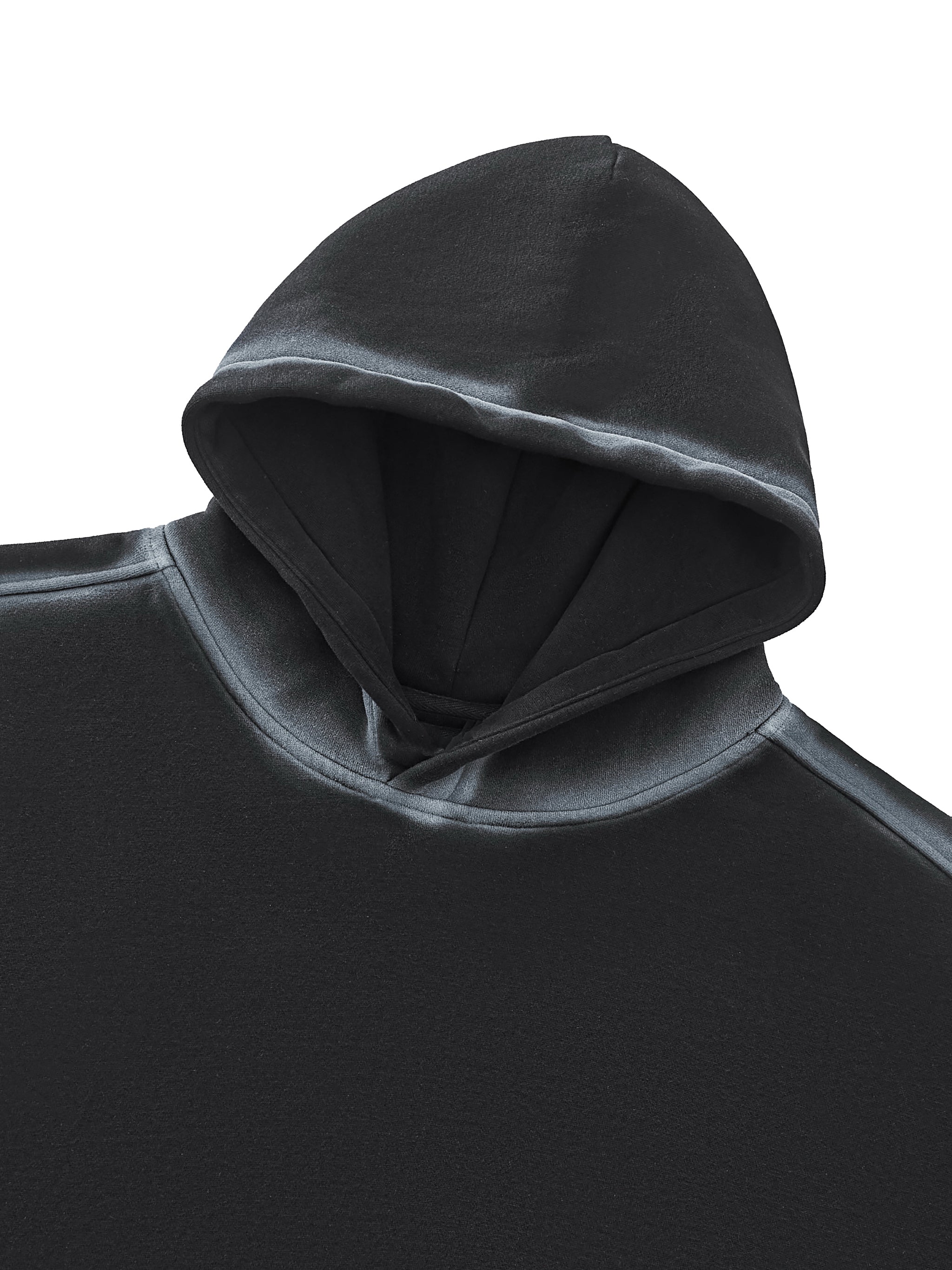 NightRaid “Silent Core” Sunfaded Edge Hoodie