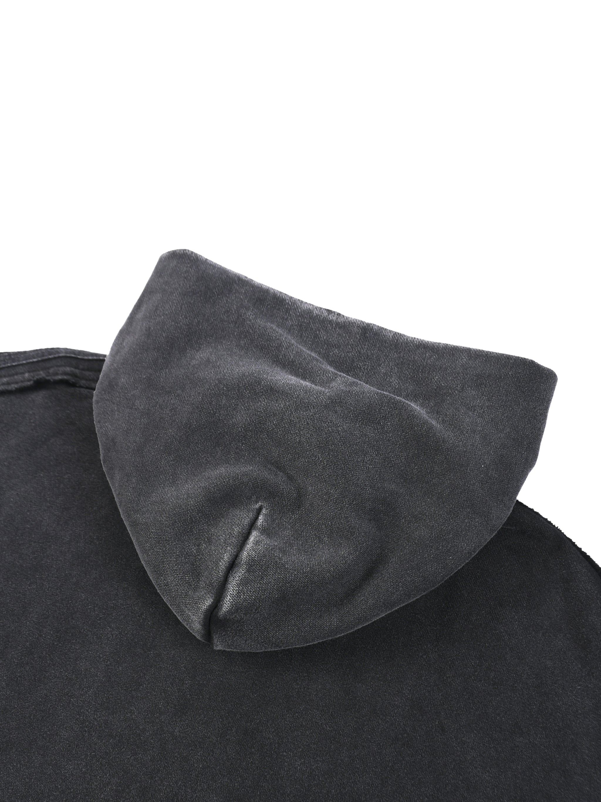 NightRaid “Midnight System” Snow Washed Zip Hoodie