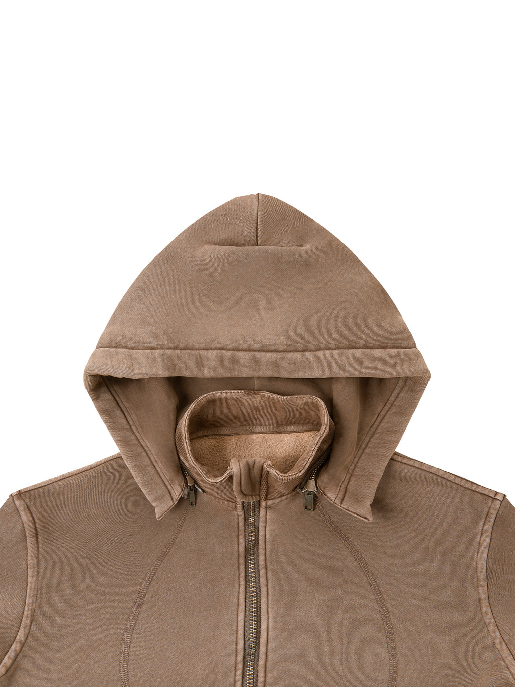 NightRaid “Violet Authority” Washed Cropped Hoodie