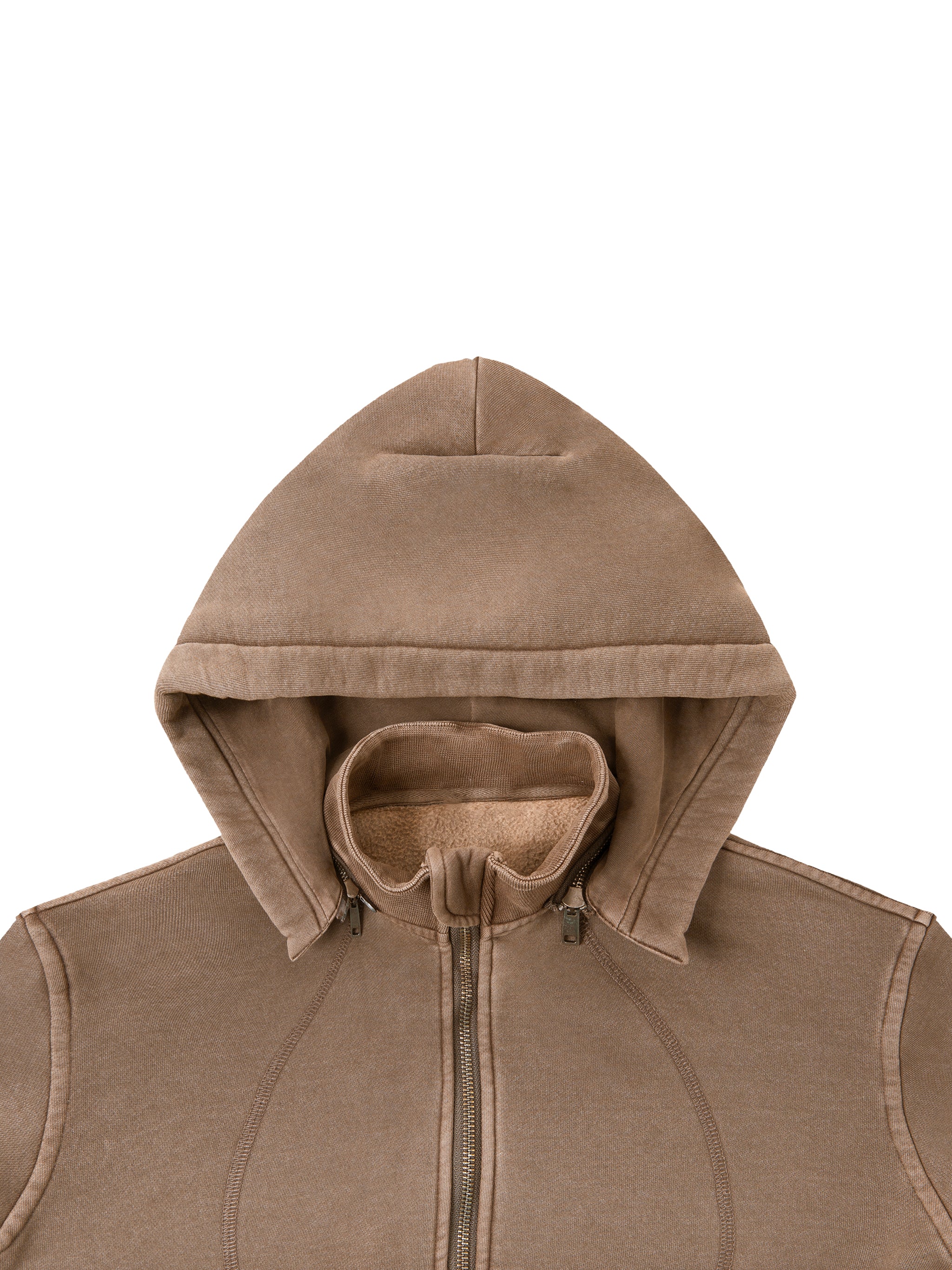 NightRaid “Violet Authority” Washed Cropped Hoodie